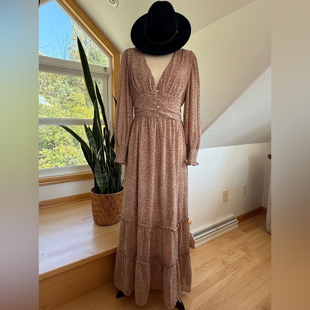 Altar’d State : Floral Maxi Dress - Picture 2 of 13